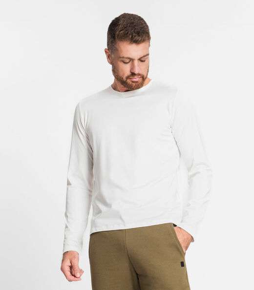 Image_Camiseta Manga Longa Meia Malha Diametro Bege