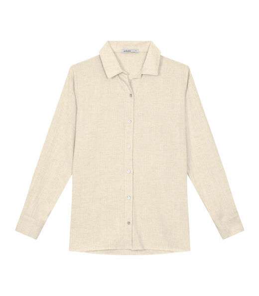 Camisa Manga Longa Feminina Endless Bege