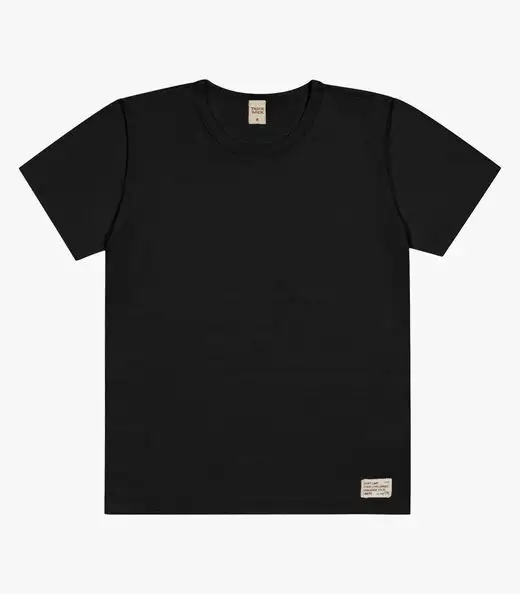 Camiseta Infantil Masculina  Meia Malha Trick Nick Preto