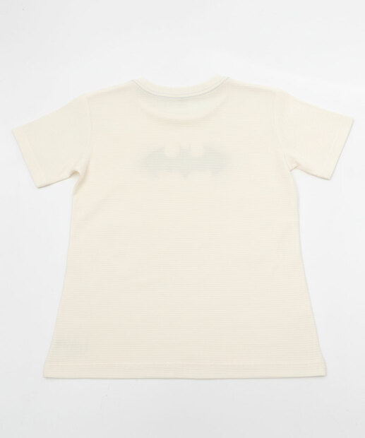 Camiseta Juvenil Batman Warner Bros Tam 10 a 16 Off White
