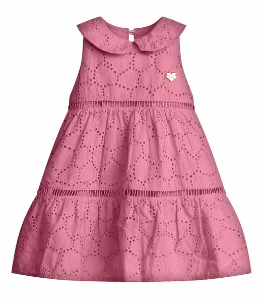 Image_Vestido Infantil Menina Tecido Laise Trick Nick Rosa