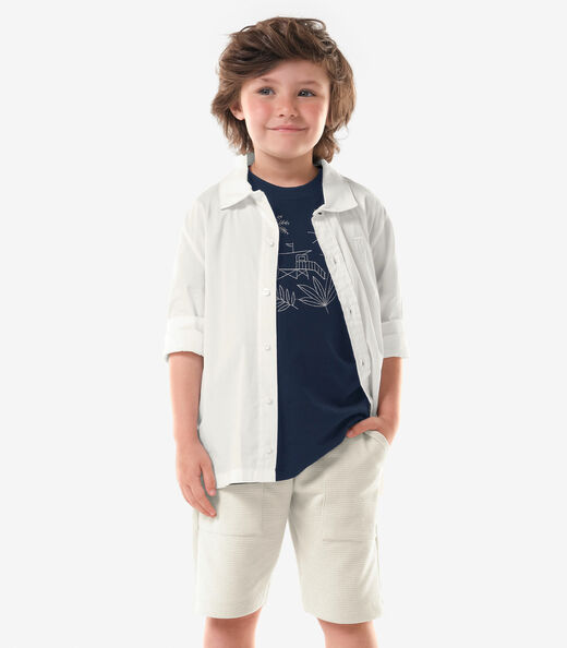 Image_Conjunto Infantil Camiseta Com Bermuda Trick Nick Azul