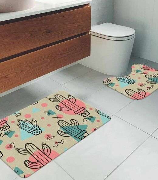 Image_Jogo De Tapetes Para Banheiro Wevans Verde