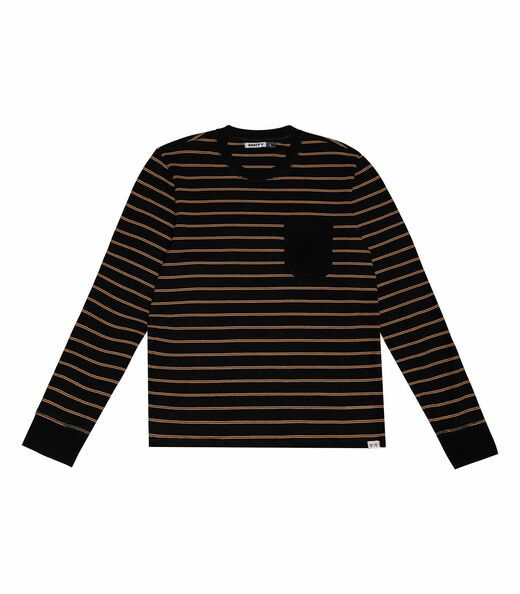 Image_Camiseta  Manga Longa Juvenil Em Suedine Minty Preto