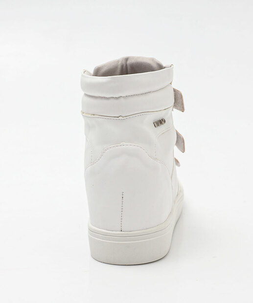 Tênis Feminino Cano Alto Via Uno Branco