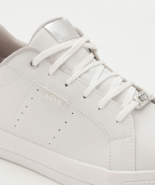 Tênis Feminino Casual Recorte Marisa Branco