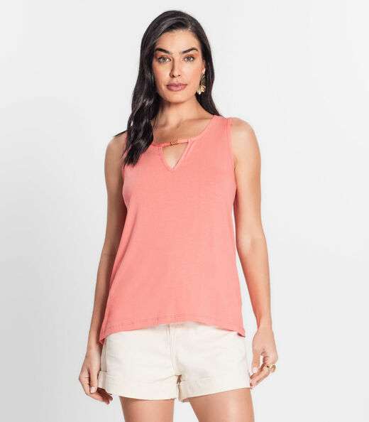 Image_Blusa Feminina Lisa Infinita Cor Rosa