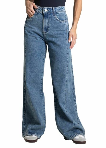 Image_Calça Jeans Sawary Wide Leg Petit - 282191