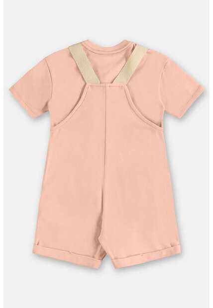 Conjunto com Jardineira e Camiseta Up Baby