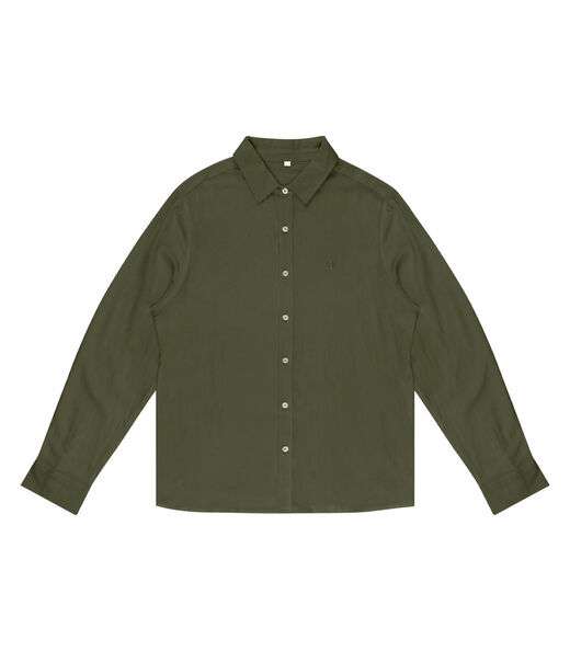 Image_Camisa Masculina Social Tricoline Diametro Verde