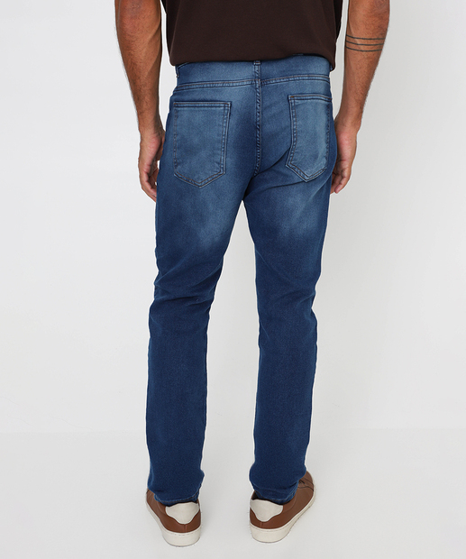 Calça Masculina Jeans Skinny Jezzian Azul
