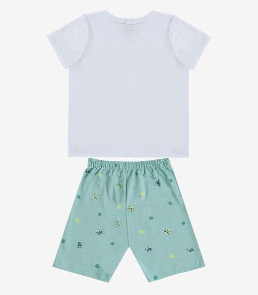 Conjunto Infantil Camiseta e Bermuda Select Verde