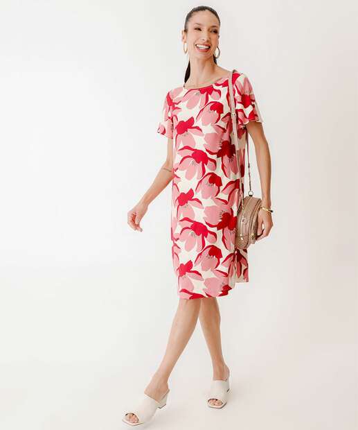 Image_Vestido Feminino Curto Estampa Floral Marisa