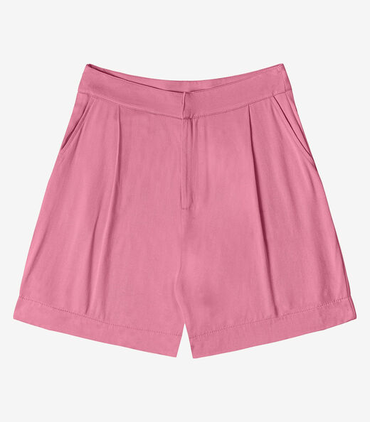 Bermuda Viscose Double Feminina Endless Rosa