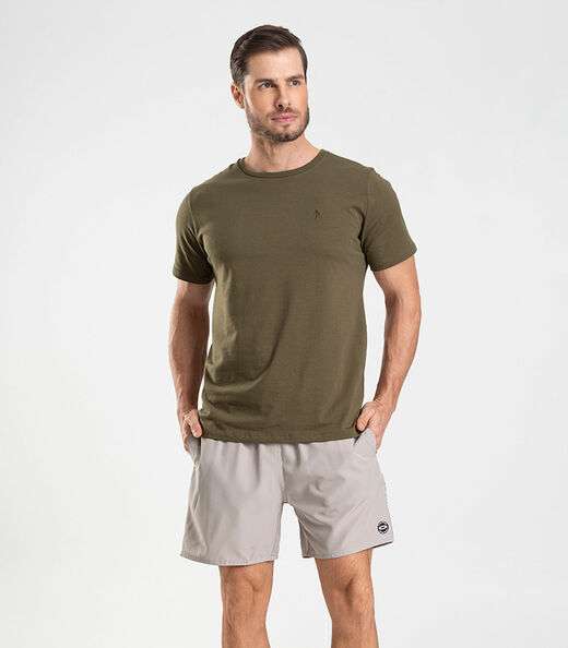 Image_Bermuda Masculina Lisa De Microfibra Long Bong Bege