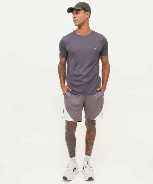 Camiseta Masculina Fitness Manga Curta MR