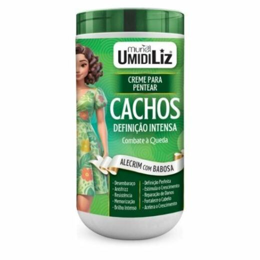 Image_Creme Para Pentear Cachos Muriel Umidiliz Alecrim Com Babosa 925g