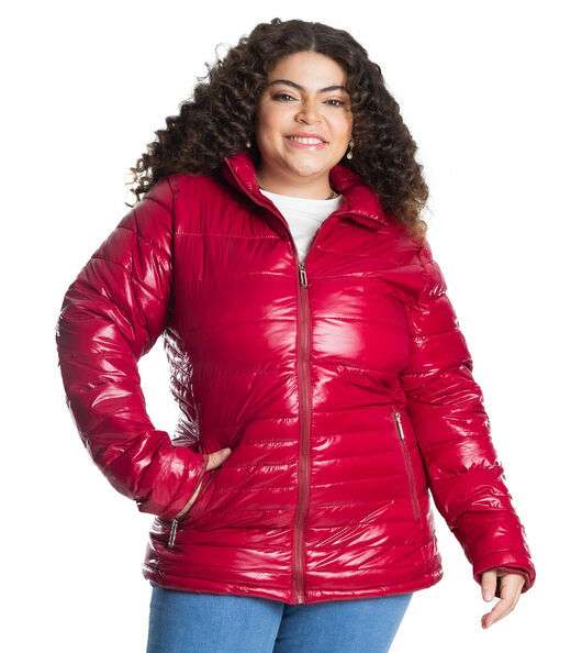 Image_Jaqueta Plus Size Microfibra Secret Glam Vermelho