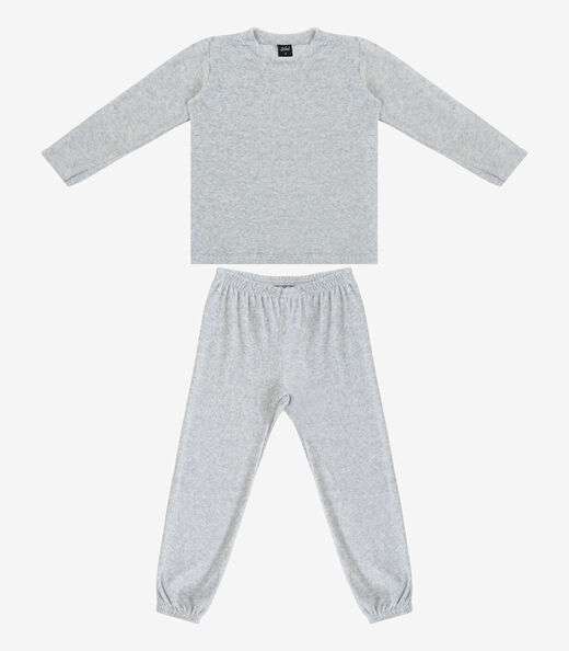 Image_Pijama Infantil Menina Blusa E Calça Select Cinza