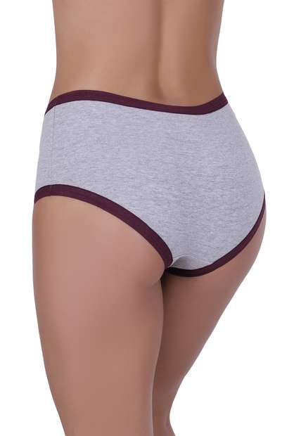 Calcinha Alegria Algodão Concept Lingerie Vinho