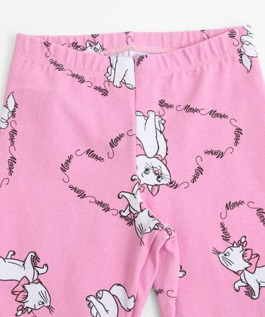 Bermuda Infantil Ciclista Marie Disney Tam 1 a 3