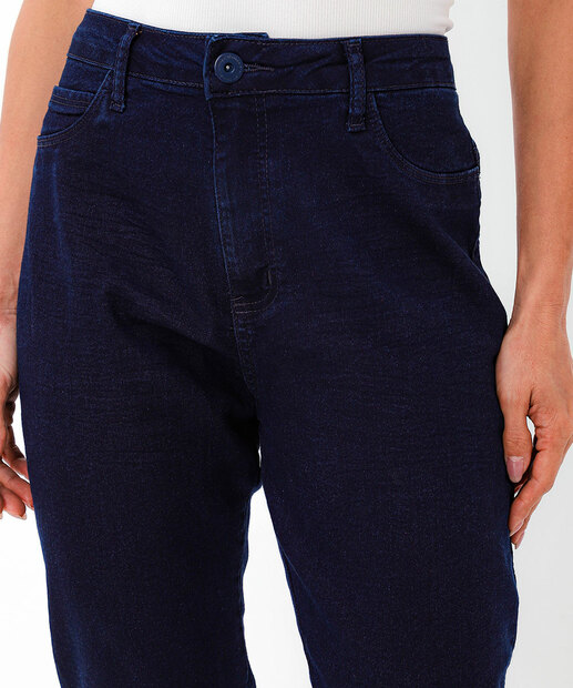 Calça Jeans Skinny Feminina Cintura Alta Biotipo Azul