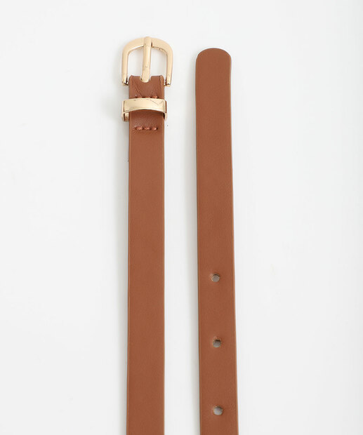 Cinto Feminino Fivela Marisa Marrom