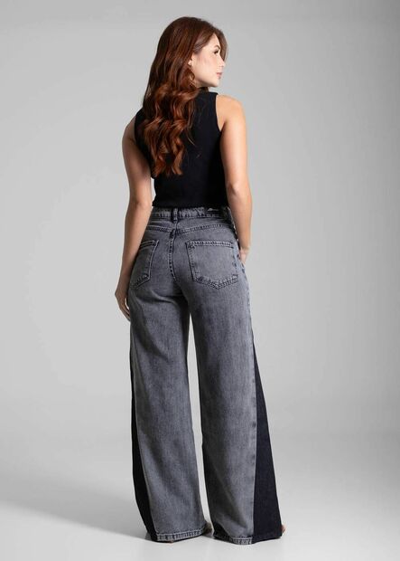 Calça Jeans Sawary Wide Leg - 282300