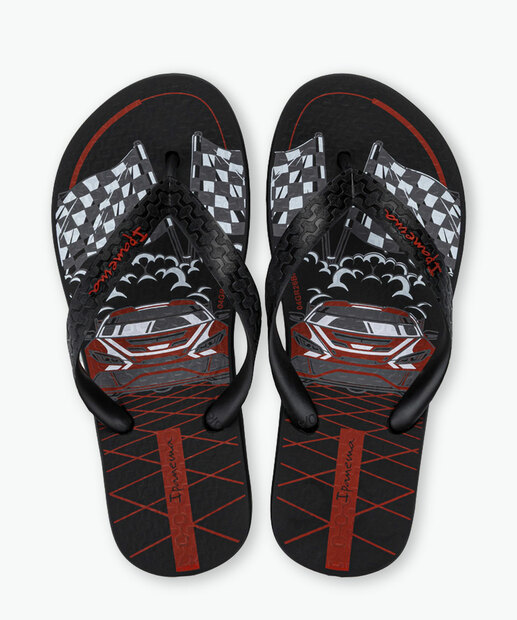 Chinelo Ipanema Infantil Fantasia Preto