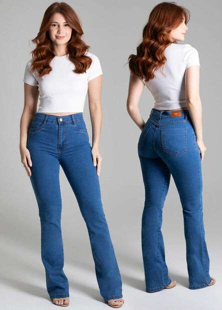 Calça Jeans Sawary Boot Cut - 278445