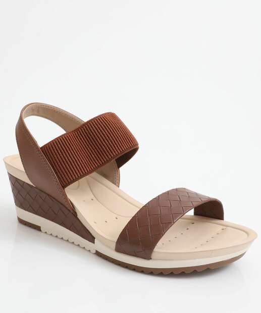 Image_Sandália Feminina Plataforma Modare Marrom