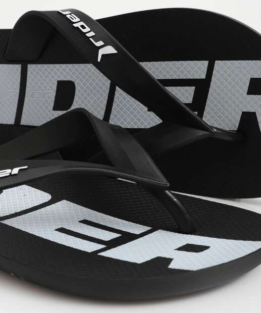 Chinelo Masculino Feel Urban Rider Preto