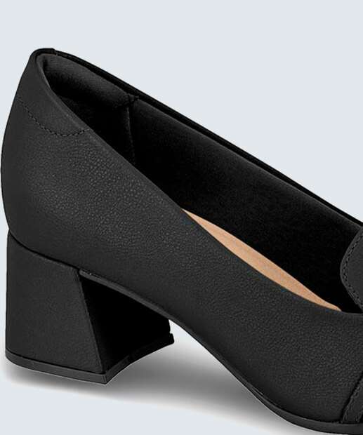 Scarpin Feminino Salto Grosso Corrente Modare 