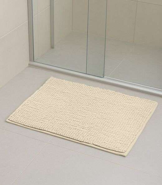 Tapete Pipoca Bolinha Toque Macio Rovitex Home Bege