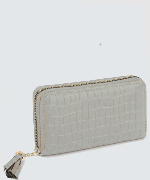 Carteira Feminina Textura Croco Gash