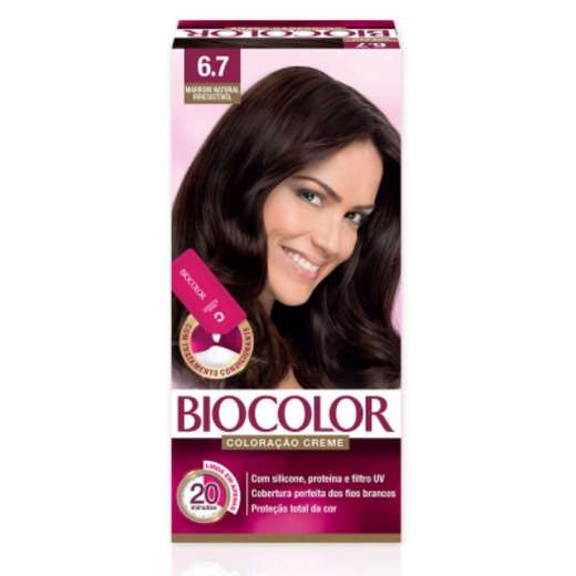 Image_Tinta de Cabelo Biocolor Mini Cor: 6.7 Marrom Natural