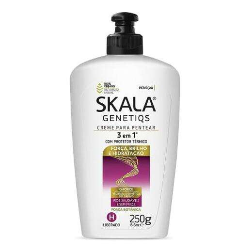 Creme Para Pentear Skala 250g Genetiqs Força E Brilho