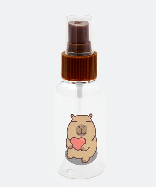 Kit De Viagem Feminino 3 Peças Capivara Marisa Marrom