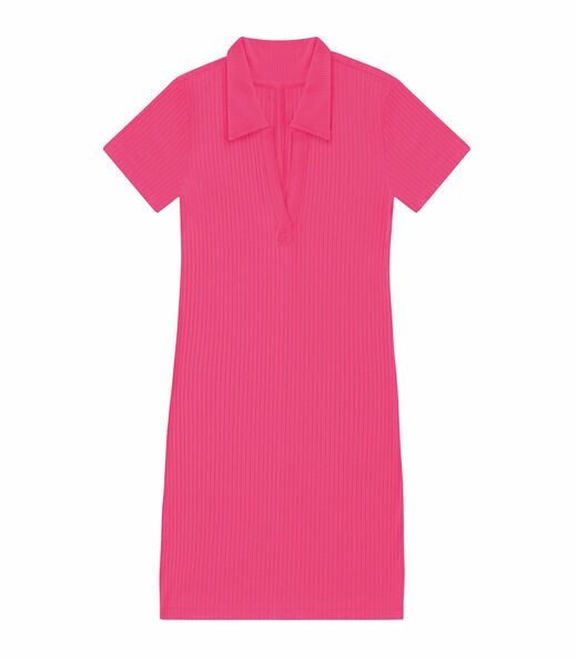 Image_Vestido De Ribana Canelado Feminino Endless Rosa