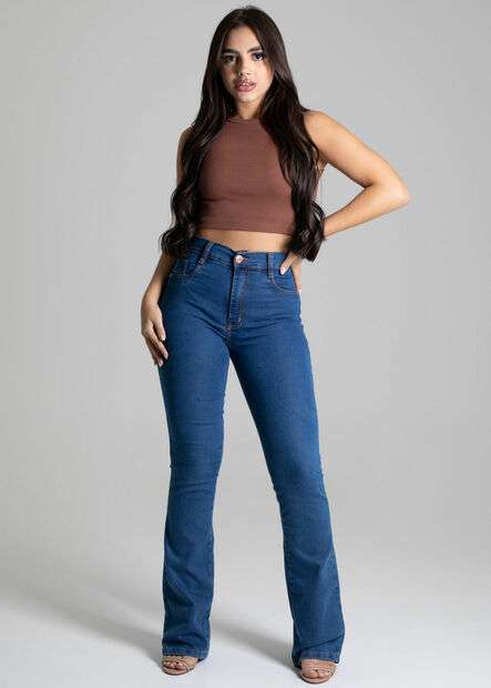 Image_Calça Jeans Sawary Boot Cut - 277011