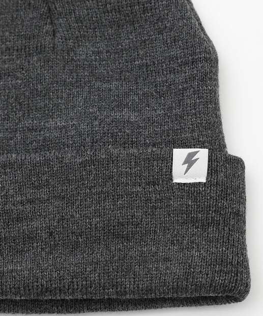 Touca Infantil Tricô Mescla Marisa Tam 4 a 8 Cinza