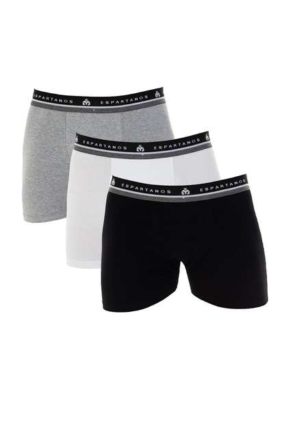 Image_Kit 3 Cuecas Boxer Algodão Concept Lingerie Multicolorido