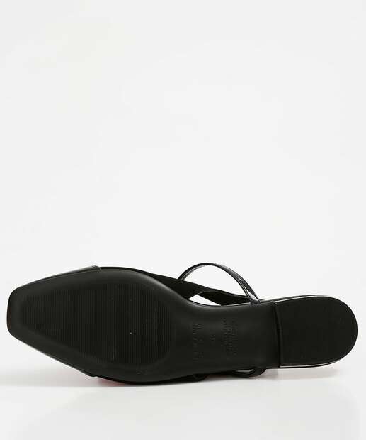 Sapatilha Feminina Slingback Bico Redondo Bebecê 