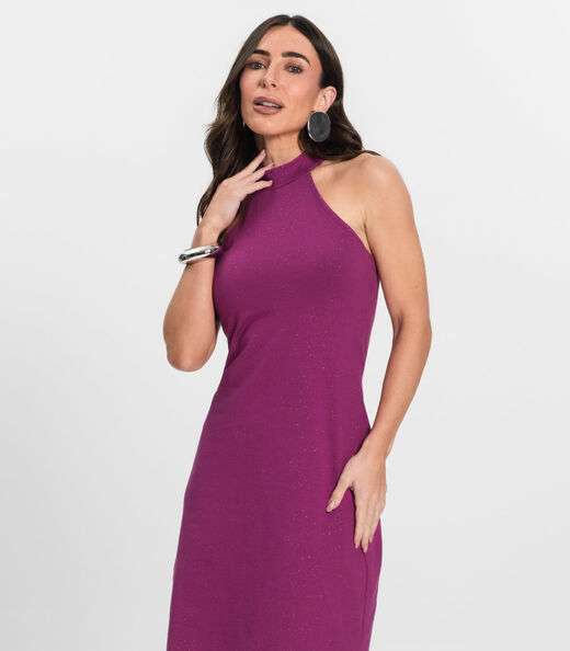 Vestido Feminino em Cotton Infinita Cor Rosa