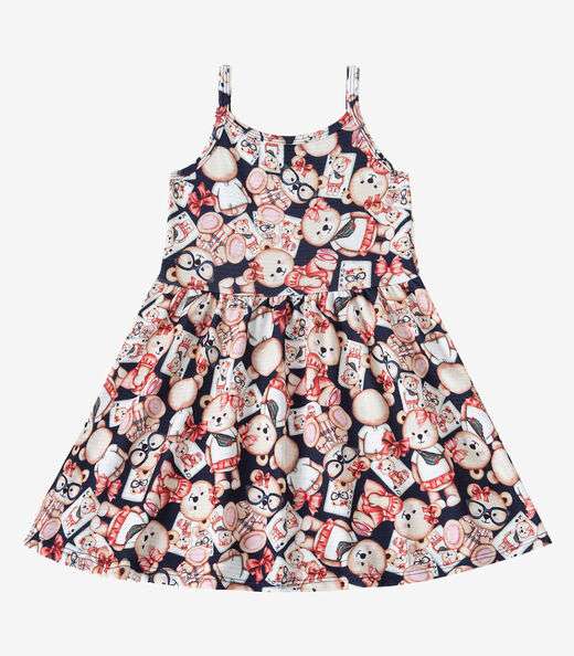 Image_Vestido Infantil Meia Malha Soft Touch Select Azul