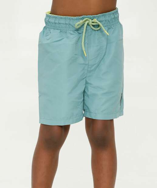 Kit Bermudas Infantil Surf Coqueiros MR Tam  4 a 10