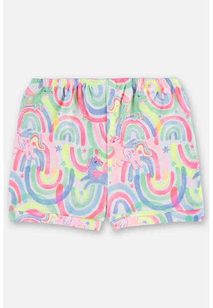 Shorts em Suedine para Bebê Menina Up Baby