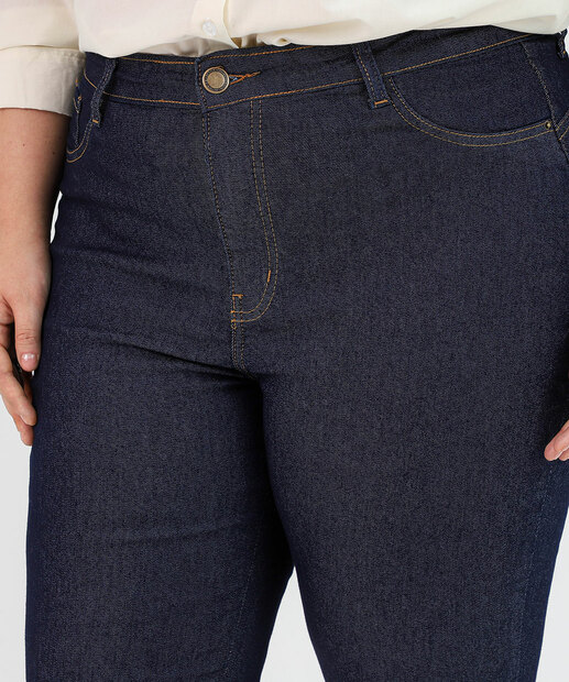 Calça Plus Size Feminina Jeans Skinny 
