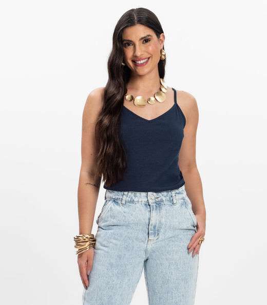 Image_Blusa de Alça Infinita Cor Azul