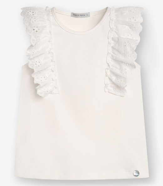 Regata Feminina Cotto Leve Trick Nick Bege